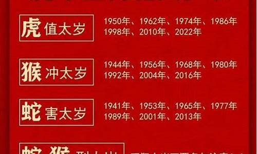 2022年犯太岁的几大生肖_2022年犯太岁的五大生肖