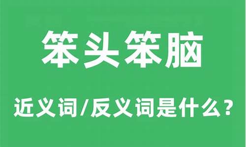 笨头笨脑它排一是什么生肖_笨头笨脑它排一是什么生肖答案