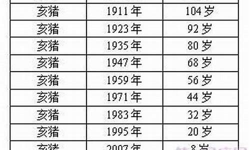 属猪到底是9几年的生肖-属猪的9几年年出生的