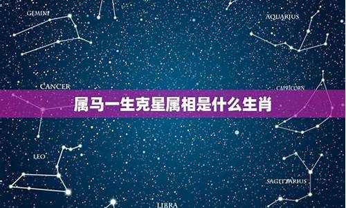 属马的克星最大的是-生肖属马的克星属什么